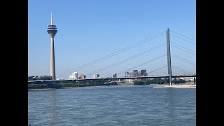 The Rhine Tower in Dusseldorf
