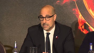 Mockingjay Part 1 - Staley Tucci London Press Junket Soundbites