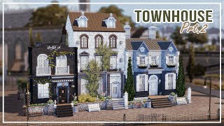 •Таунхаус дом №2│Строительство│SpeedBuild│NO CC│The Sims 4│TS4•