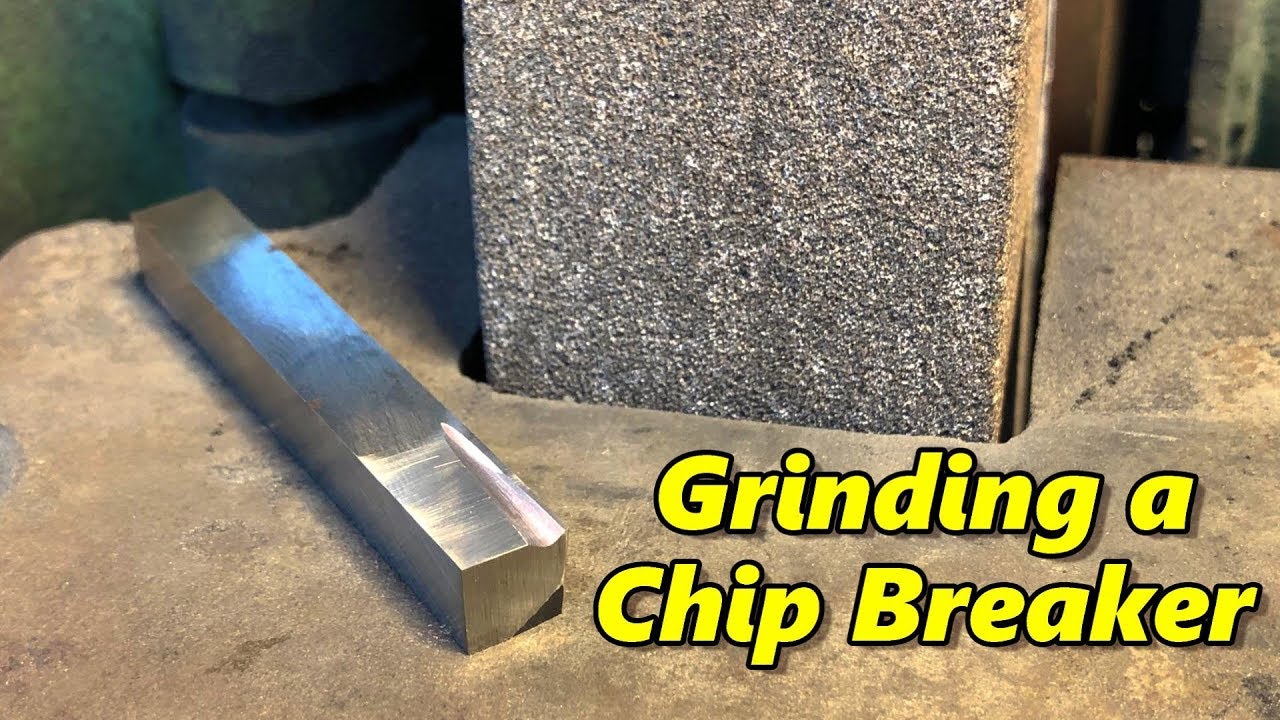 How To Grind A Chip Breaker Tool Bit Tools Metal Lathe Chips