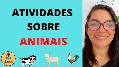 Plano de aula animais domésticos e selvagens para educação infantil