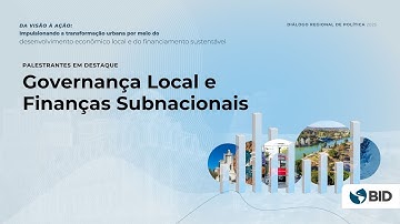 Diálogo Regional de Política 2025: Governança Institucional, Fiscal e Territorial