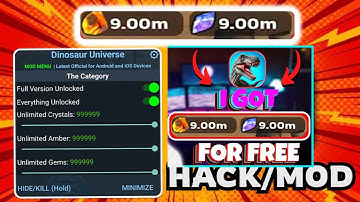 Dinosaur Universe Mod APK 2025 Unlimited Money, Unlocked Dinosaurs, Gems & Mod Menu Hack! (Android)