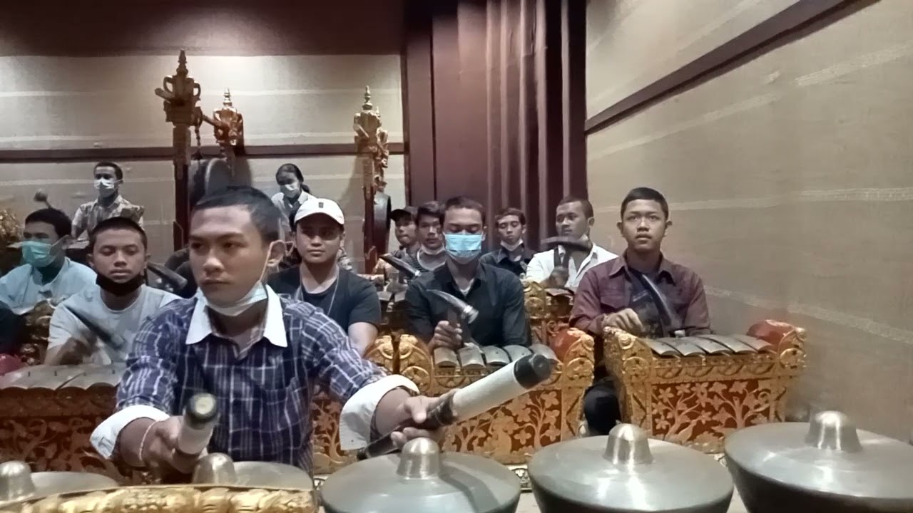 Pembelajaran Tabuh Pat Parianom GONG GEDE  - Mahasiswa ISI Denpasar 2021