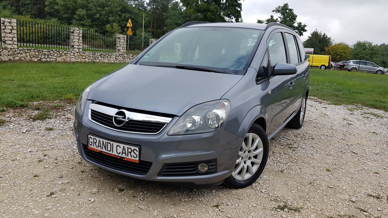 Opel Zafira B 05r 1 8 16v Benzyna Prezentacja Samochodu Youtube