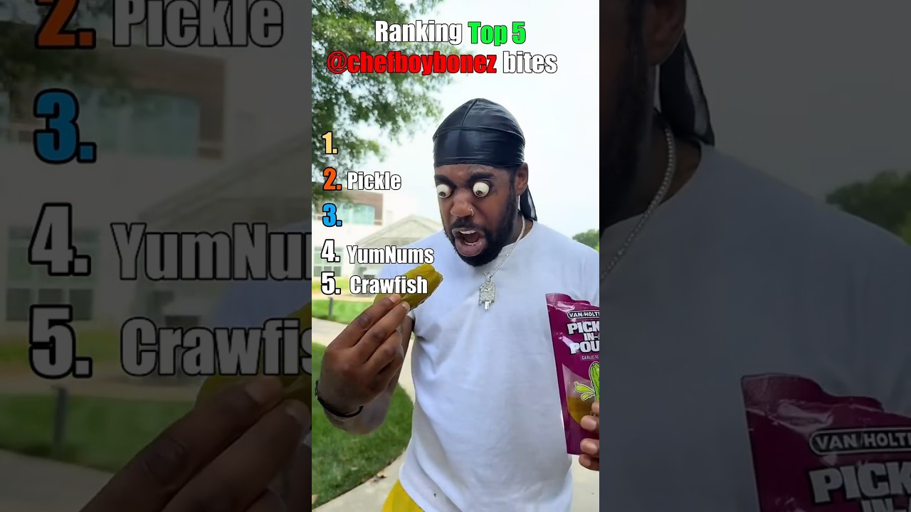 Ranking top 5 chefboybonez bites 🥶 #tiktok #usa