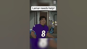 Lamar took out the ping pong tables #gridironheights #nfl #cartoon #animation