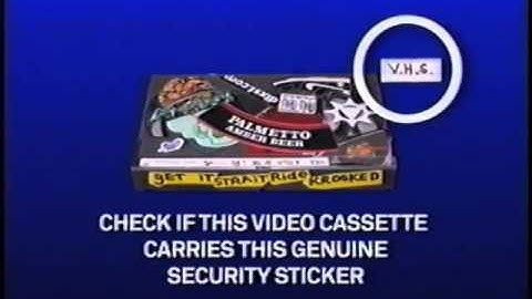 Intro - VHS Tape