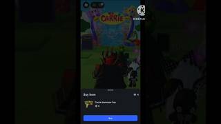 Sniping "Carrie Adventure Cap" in Carrie Adventure Land | #roblox #ugclimiteds #robloxevent