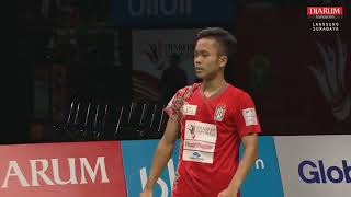 Anthony Ginting vs Shesar Hiren Rustavito
