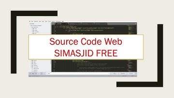 SIMASJID (Sistem Informasi Masjid) Berbasis Web Free