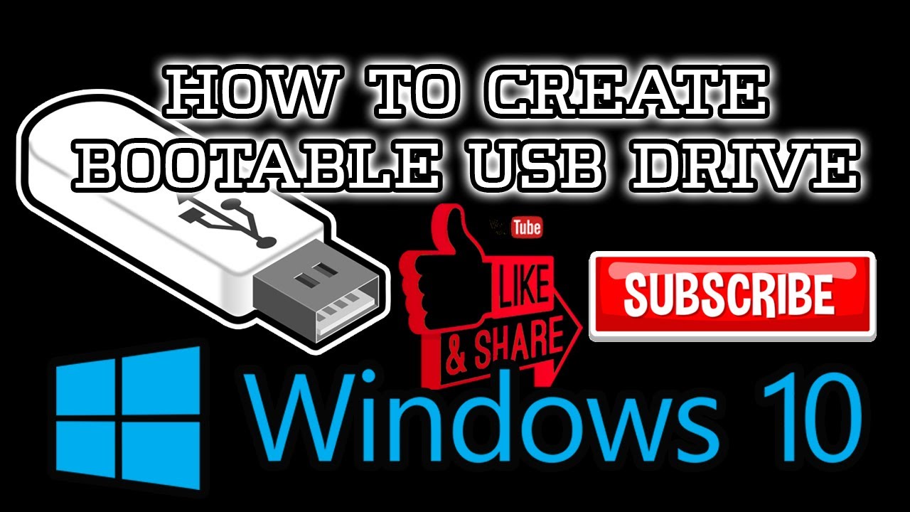 how to make a usb drive bootable