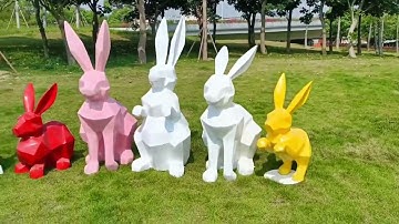 Mô hình 3D thiết kế kim cương bằng composite theo yêu cầu giá tốt #frp #sculpture #mohinh3d #rabbit
