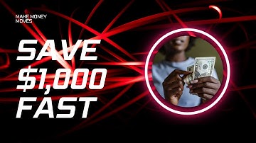 How to Save $1,000 in 30 Days (No BS Budget Plan)