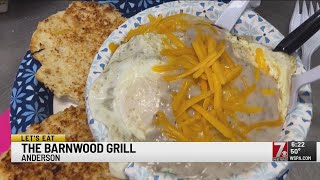 Let's Eat at Barnwood Grill in Anderson, S.C.