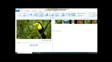 Class 7 - Ch 9 – Creating Movies using Movie Maker - Adding Effects in the Movie