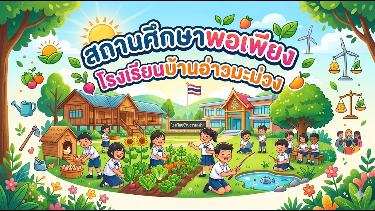 สถานศึกษาพอเพียง โรงเรียนบ้านอ่าวมะม่วง