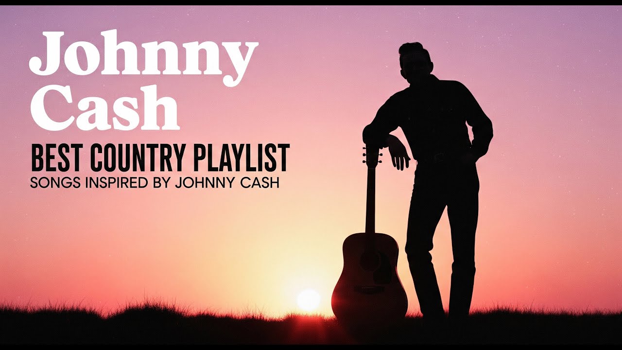 Johnny Cash Style Outlaw Country 🎶 Vintage Rockabilly Playlist