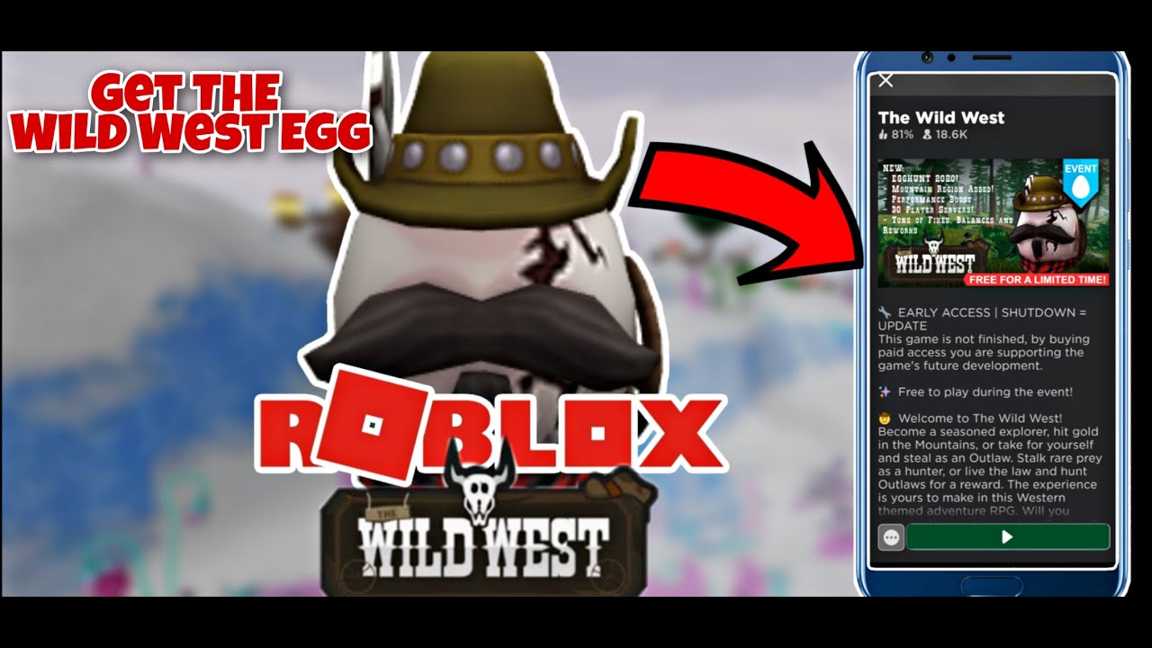 How To Play The Wild West On Mobile In Roblox Youtube - deeterplays roblox wild west