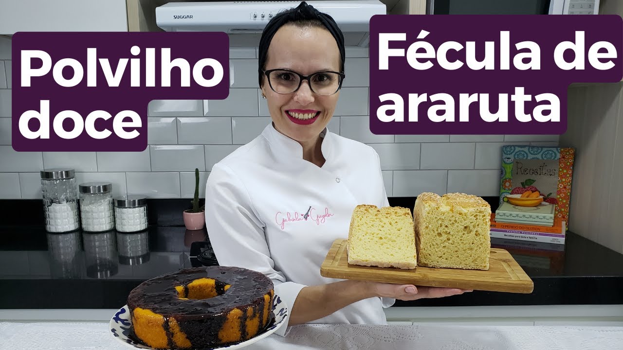 Aprenda a usar o polvilho doce e a fécula de araruta nas receitas sem ...