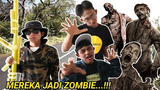 PERANG MELAWAN ZOMBIE, TIBA TIBA ARYA DAN SAPUTRA DIGIGIT ZOMBIE?! | Mikael Family