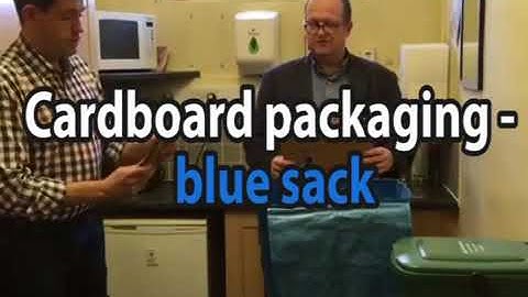 Sorting your recycling - what goes where