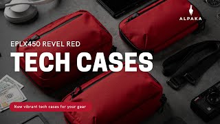 ALPAKA Elements Tech Case Range in EPLX450 Revel Red