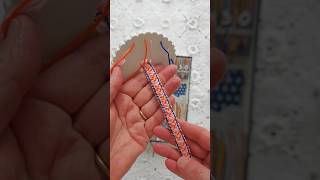 Tutorial Kumihimo lovely mixed technique, band friendship bracelet