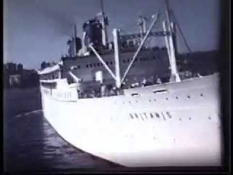 Britanis Cruise Liner Chandris Lines Youtube