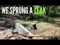 The Dam is Holding Water!!! & The Off Grid Cabin gets WeBoost / EP #24
