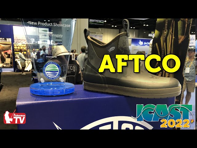 ICAST '22: The Fisherman's “New Product Spotlight” - AFTCO Deck Boot &  Barricade Top 