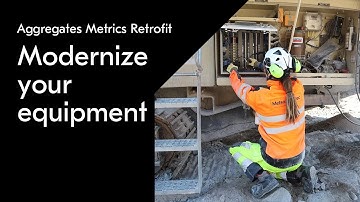 Metso Metrics Retrofit Kit installation
