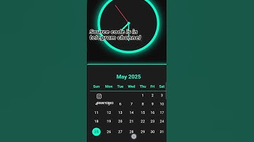 analog digital clock Callender in html css js