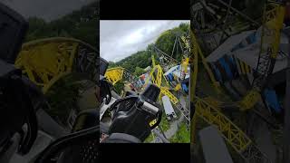 Lost Gravity Walibi Holland | 4K Front Row POV | Wildest Coaster in the Park!