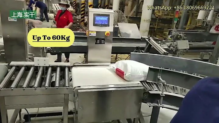 Heavy Duty Checkweigher Conveyor Industrial Wide Range Check Weigher Quote