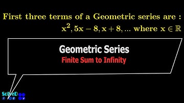 Sum to Infinity | Geometric series | Leaving Cert Maths |