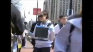 FedEx Kinko's Marketing on Campus with Walking TVs - NAM Youth Marketing - College Marketing