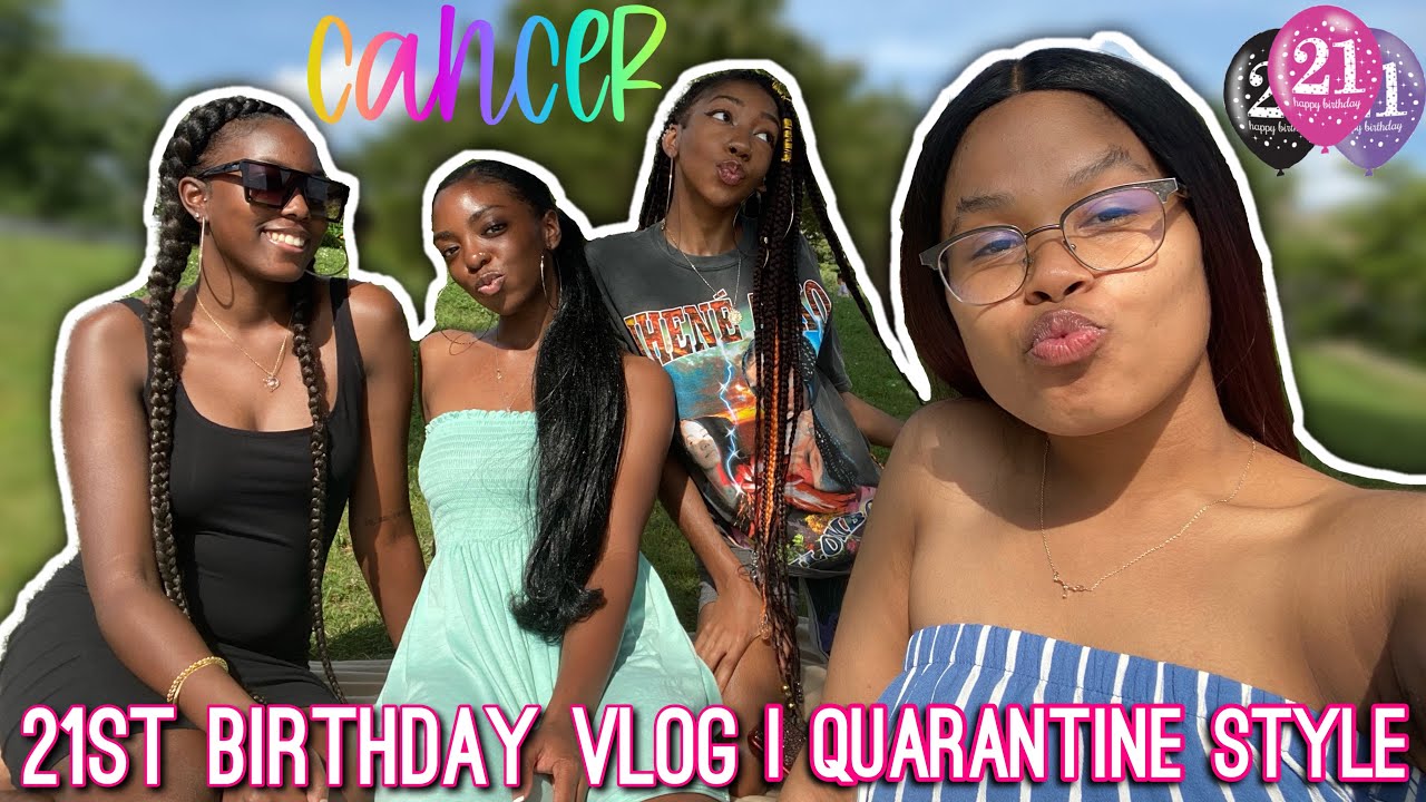 21st Birthday Vlog Quarantine Style *Paint & Sip* 🍷 YouTube