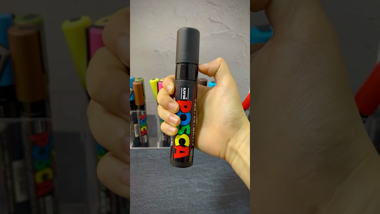 Drawing The Simpsons with Posca Markers!