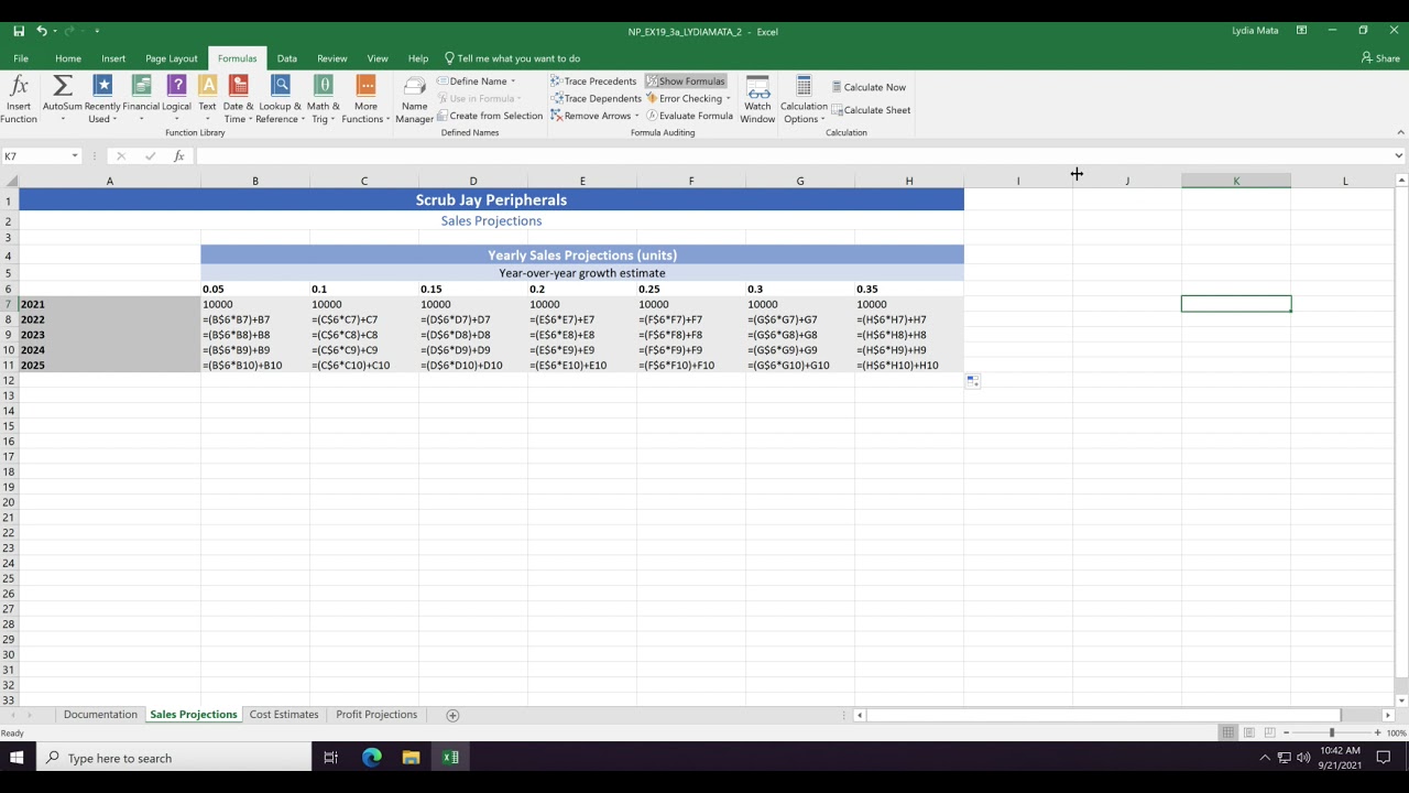 excel module 3 sam critical thinking project c