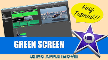 iMovie Tutorial 2015 - Green Screen Chroma Key How To