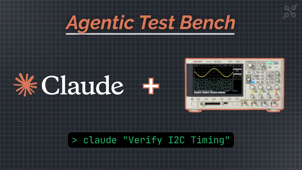 Claude + Oscilloscope: Agentic Hardware Testing - YouTube
