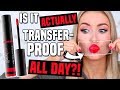 NEW TRANSFER-PROOF GLOSS FROM SEPHORA?! All Day Wear Test! || Buy or Bye