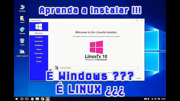 O Linux que é Windows... - LinuxFX/WindowsFX (Maquina Virtual - VirtualBxox)