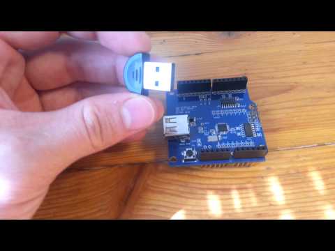 How To Connect A PS3 Controller To An Arduino With A USB Host Shield And Bluetooth Dongle (Part 2)