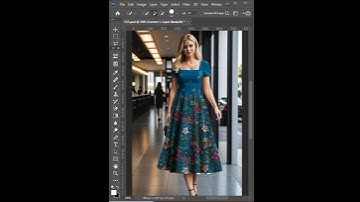 Adobe Photoshop 2025 Tricks - How to easily Add Design on Dress #aggraphics