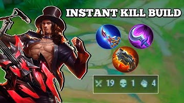 CLINT BUILD INSTANT KILL ONE SHOT ONE KILL - Mobile Legends