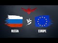 СБОРНАЯ РОССИИ VS СБОРНАЯ ЕВРОПЫ | 4x4 War Thunder