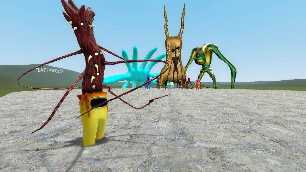 THE IMPOSTOR VS TREVOR HENDERSON CREATURES!! Garry's Mod Sandbox - YouTube