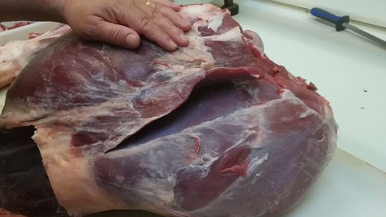 desarmar bola o pierna de ternera